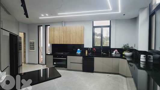 LUXURIOUS VILLA FOR SALE IN BEIT MERRY PRIME, PANORAMIC VIEW, (BM-247)