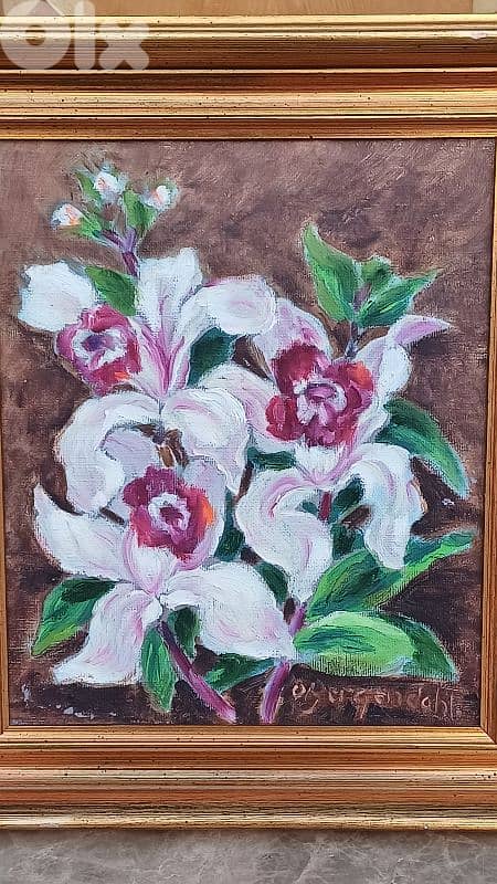 لوحة رسم زيتي 4