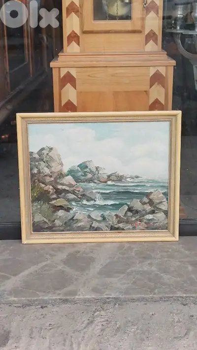 لوحة رسم زيتي اوروبية