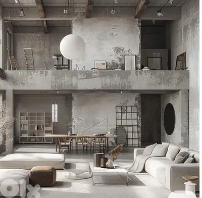 Industrial high ceiling store or gym gallery hub gemmayze