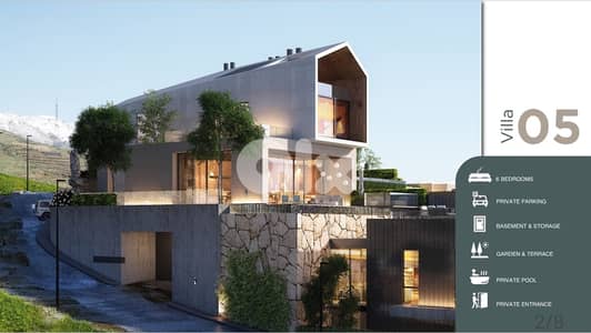 Villa for sale in Faqra/ Under construction/ Garden/ Pool