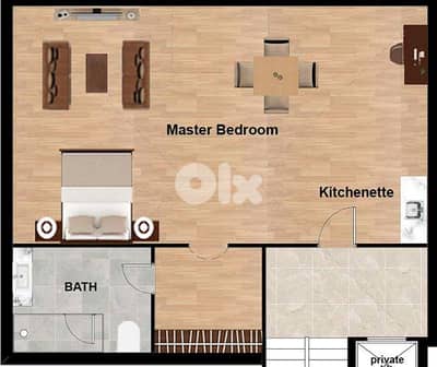 610 SQM Triplex in Yarzeh, Baabda with Sea View and Mountain Vi