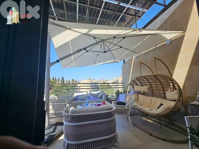 Jamhour 220m2 | 25m2 Terrace | Furnished | Solar System | Decorated|PA Jamhour 220m2 | 25m2 Terrace | Furnished | Solar System | Decorated|PA