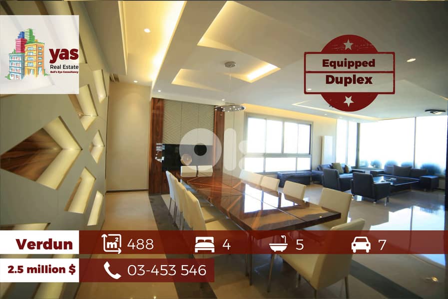 Verdun 488m2 | Duplex | Ultra prime Location | Luxury | PA 0