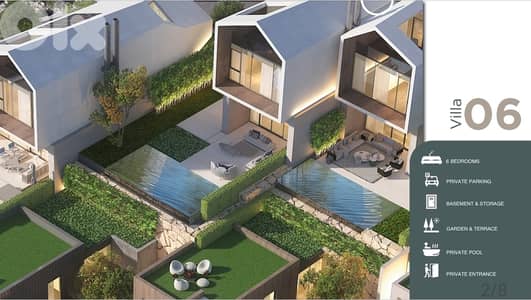 Villa for sale in Faqra/ Under construction/ Garden/ Pool