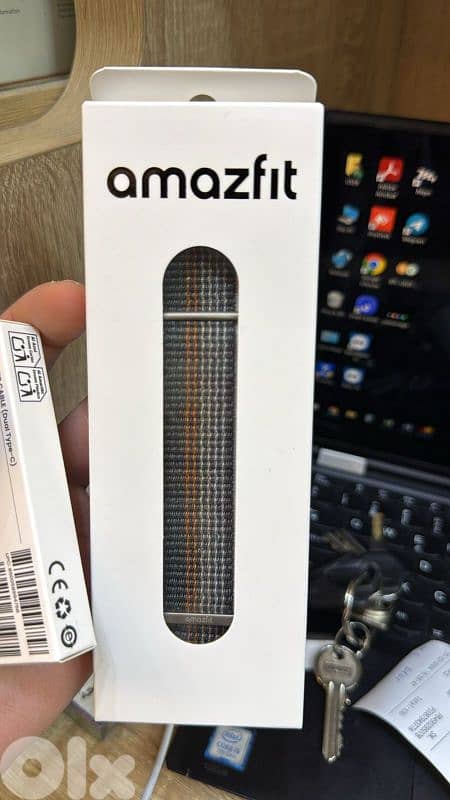 Amazfit Nylon Strap 22mm Sunset Gray 0