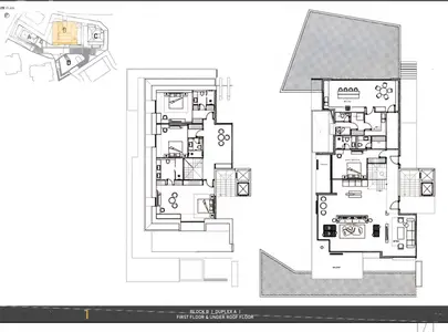 Apartment for sale in Biyada/ Duplex/ Under construction/ Terrace/ Gar