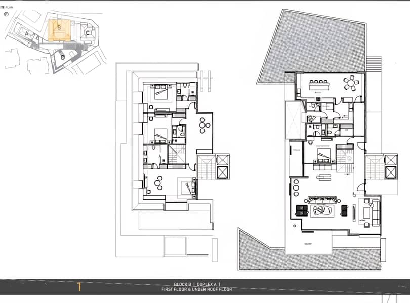 Apartment for sale in Biyada/ Duplex/ Under construction/ Terrace/ Gar 0