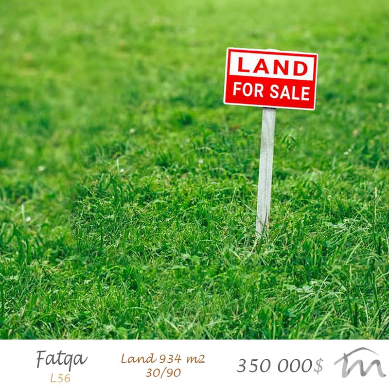 Fatka | 934m² Land | 30 Seconds to Main Road | Open View | Zone 30/90 0