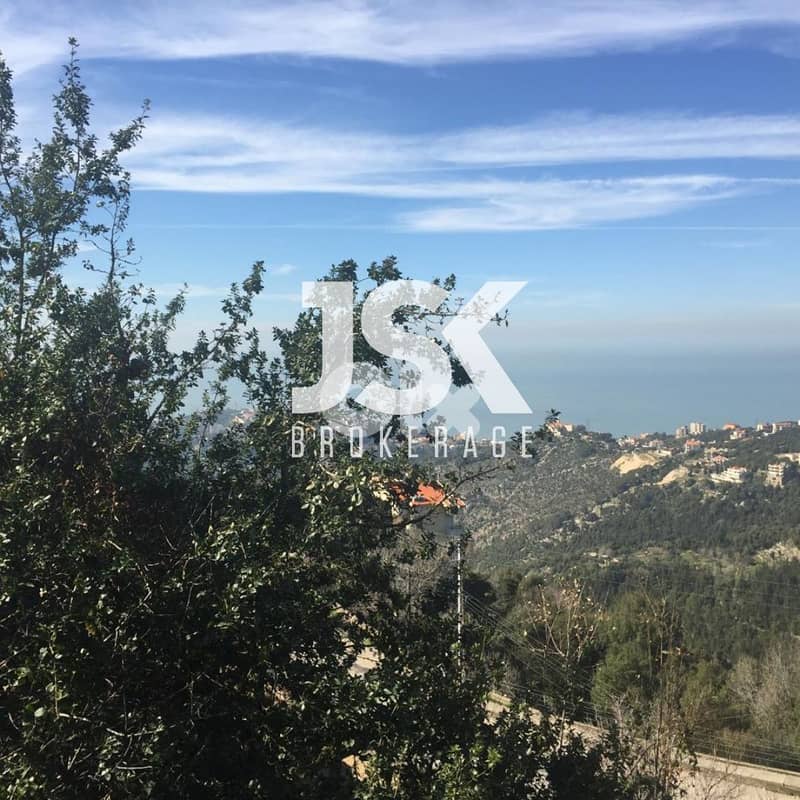 L18894 - Land For Sale In Kfour On The Main Road With Seaview 0