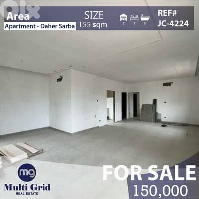 JC-4224 / Apartment for Sale in Sarba, شقة للبيع في ضهر صربا