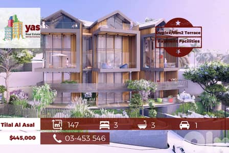Tilal Al Asal 147m2 | 91m2 Terrace | Under Construction Duplex | DA