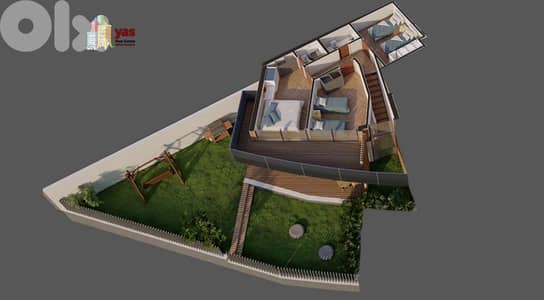 Tilal Al Asal 147m2 | 91m2 Terrace | Under Construction Duplex | DA
