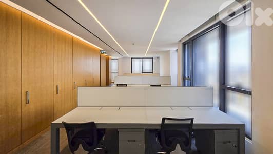 Furnished Office for Rent in Achrafieh مكتب مفروش للإيجار في الأشرفية