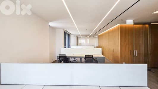 Furnished Office for Rent in Achrafieh مكتب مفروش للإيجار في الأشرفية