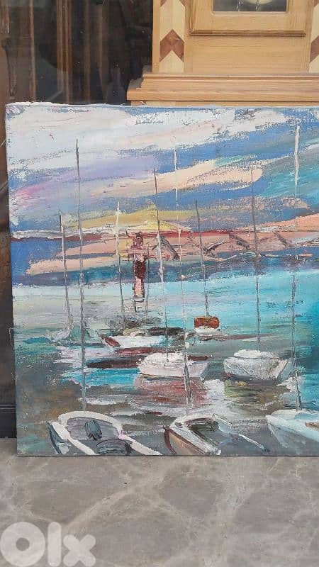 لوحة رسم زيتي 2