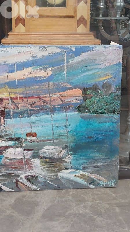 لوحة رسم زيتي 3
