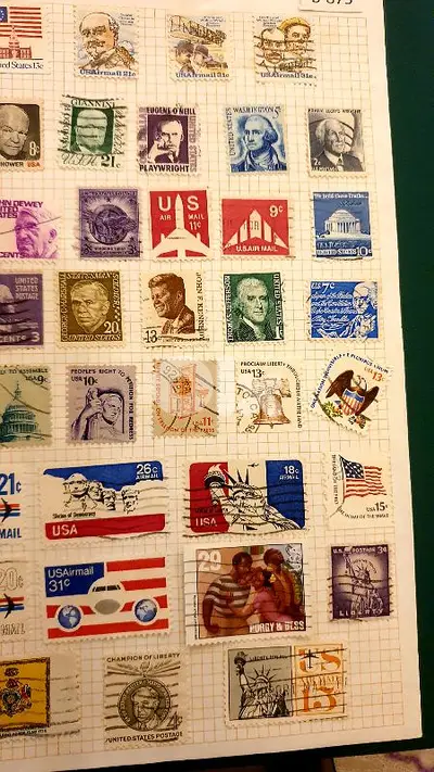 USA since 1960's x 47 stamps Lot# B-875