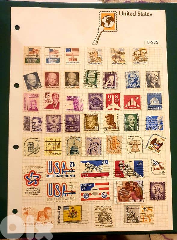 USA since 1960's x 47 stamps Lot# B-875 1