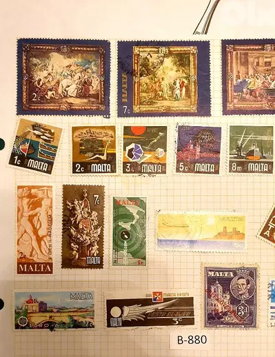 Malta since 1950's xv19 stamps Lot# B-880