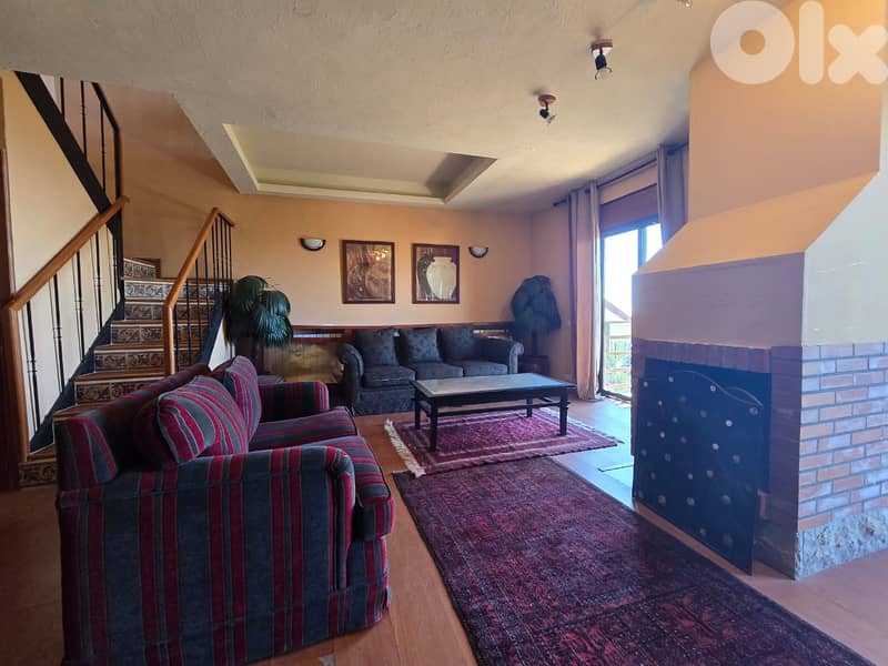 Ouyoun El Siman 220m2 | Duplex | Furnished | Mint Condition | View |DA 6