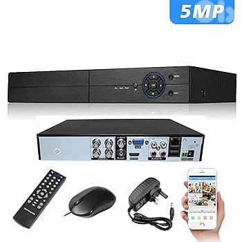 4 CHANNELS DIGITAL VIDEO RECORDER HDMI TCP - 5MP 0