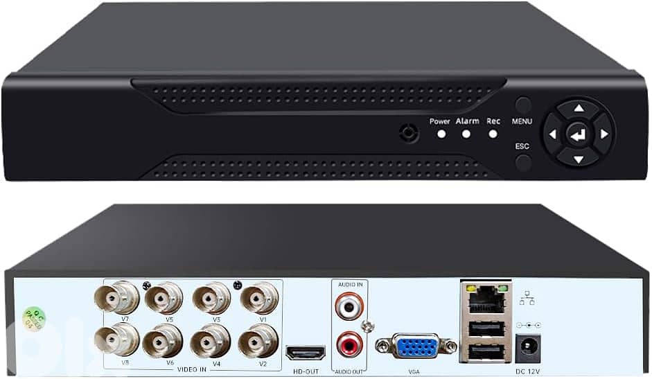 8 CHANNELS DIGITAL VIDEO RECORDER HDMI TCP - 2MP 0