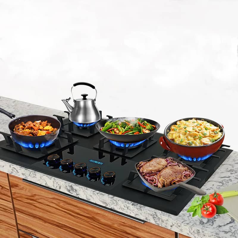 BUILT-IN GAS COOKTOP - 5 BURNERS 2