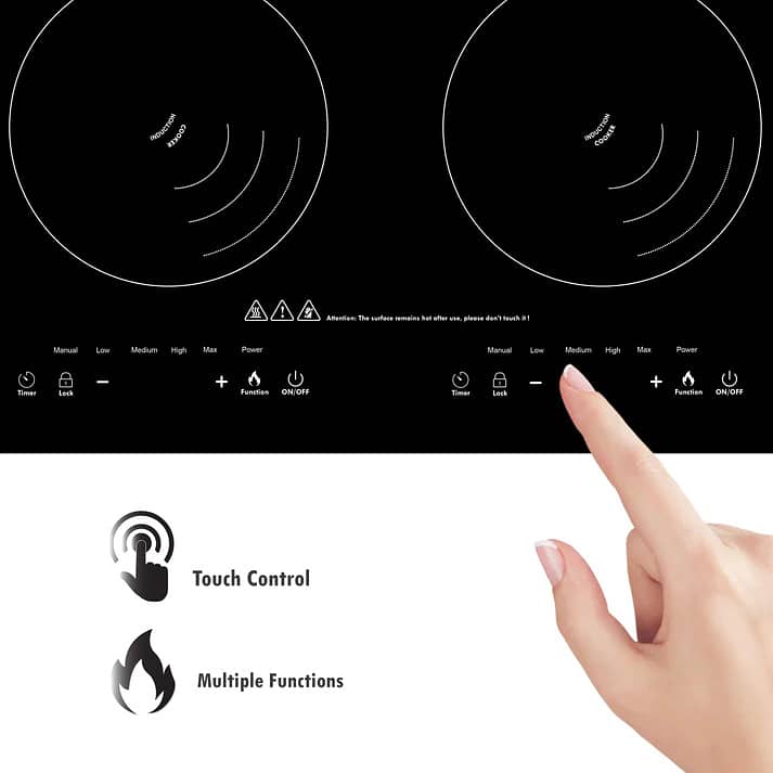 DOUBLE INDUCTION COOKER 2