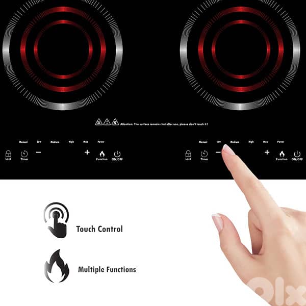 DOUBLE INFRARED COOKER 0