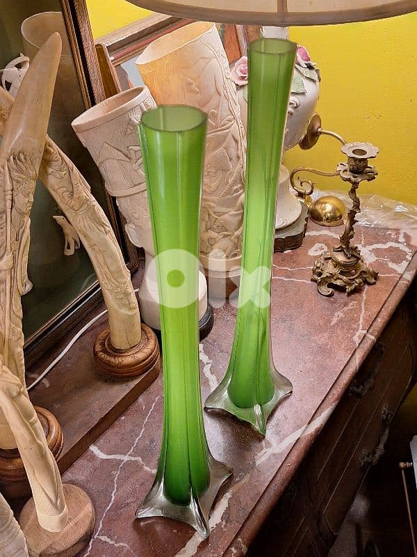 2 murano large vases 3
