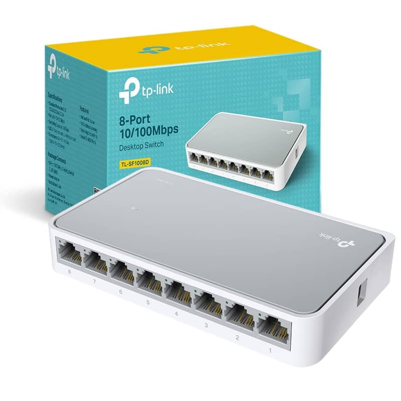 ETHERNET SWITCH 8 PORTS - TL-SF1008D 0