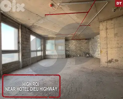 Office/Clinic – Open Space -Near Hotel Dieu ,AChrafieh  REF#DT125032