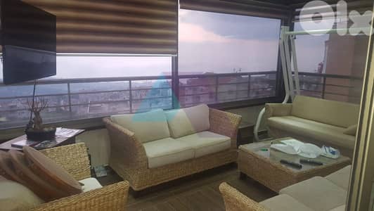500m2 Furnished Duplex+Sea View+Terrace 4Rent in Sehayli -شقة في سهيلة