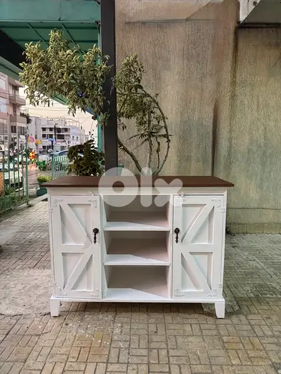 handcrafted coffee table , tv cabinet