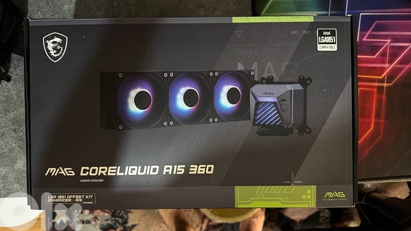 MSI MAG CORELIQUID A15 360 AIO Cooler 0