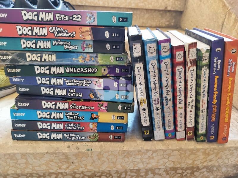 DogMan+ Diary of Wimpy kid+Awesome Friendly Adventure 0