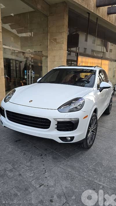 Porsche Cayenne 2018 Platinum Clean Carfax Car Loan Available