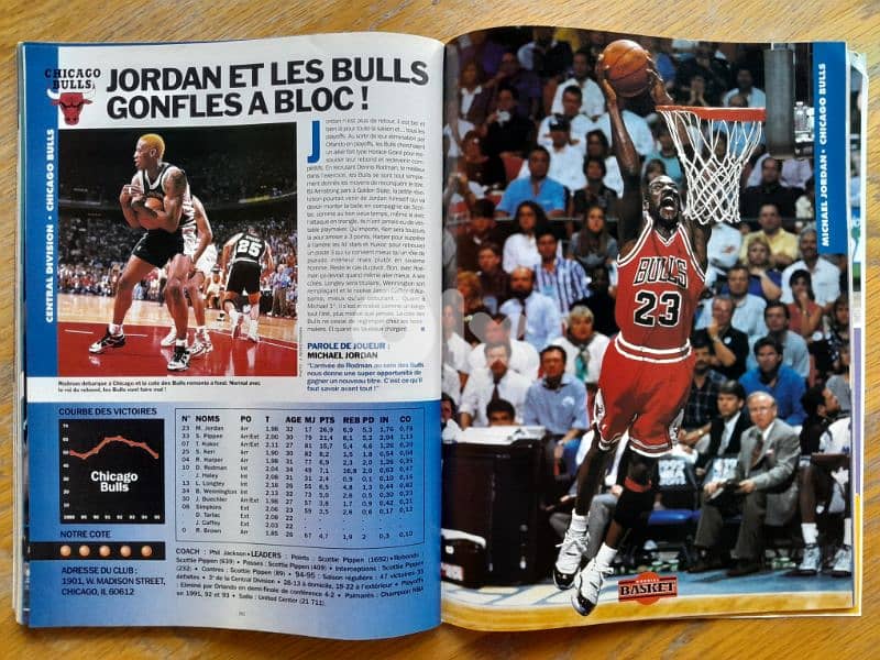 NBA Mondial basket 1995 EDITION MICHAEL JORDAN 5