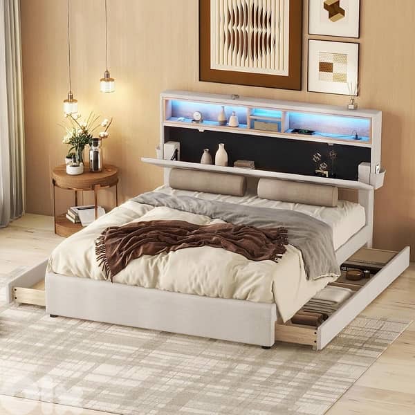 storage Led Bed 0