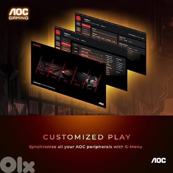 AOC 24” Fhd 180hz 1ms frameless hdr gaming monitor 5