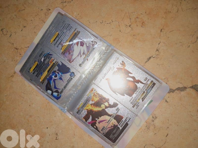 pokemon album + silver water proof cards 0