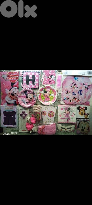 Minnie mouse birthday decoration 2