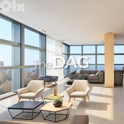 Saifi 350 SQM Duplex for Rent Seaview Brand New - دوبلكس للإيجار