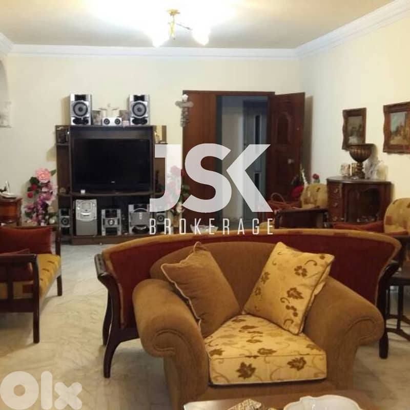 L18934 - Partly Furnished Apartment For Rent in Hboub 0