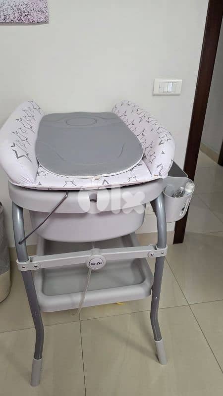 bath tub with changing table 2