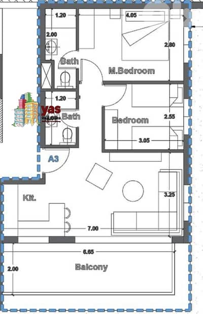 Ballouneh 90m2 | Payment Facilities | Panoramic View | GA