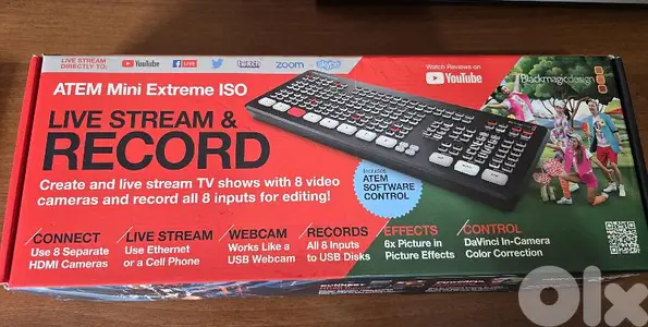 Blackmagic Atem Mini Extreme ISO