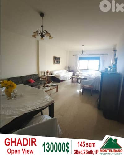 145 sqm Apartment For Sale in Ghadir with Open View