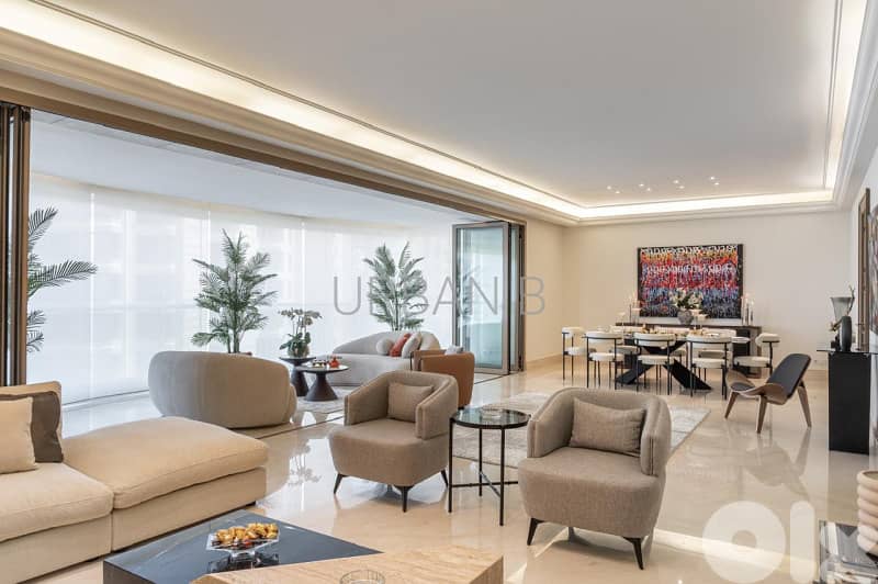 Sea View Apartment for Sale in Manara | Pool | Gym | 4 Parkings 0